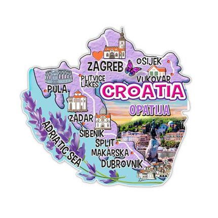 DP-MAGNET MAPA LAVANDA (Opatija)